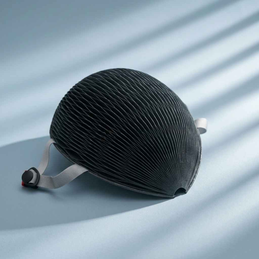 Origami - casco che si piega a libro